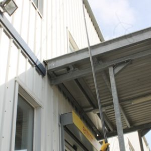 Industrial gutter cleaning