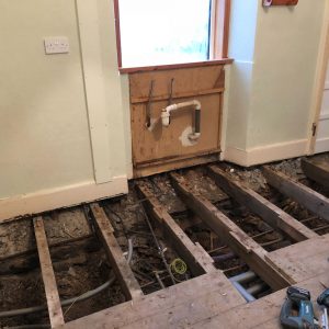 Wet rot at Bankhead