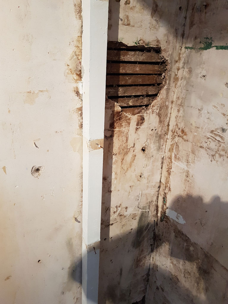 penetrating damp on wall